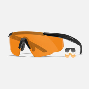 Saber Advanced - Matte Black / Grey, Clear & Rust