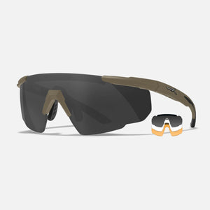 Saber Advanced - Matte Tan / Grey, Clear & Rust