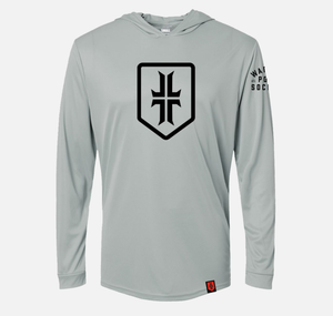 Hooded WPS Sun Shield - Light Grey
