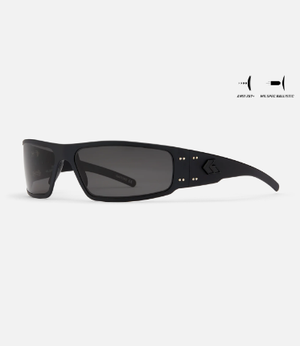 Gatorz Magnum Ballistic - Black/Smoke