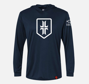 Hooded WPS Sun Shield - Navy