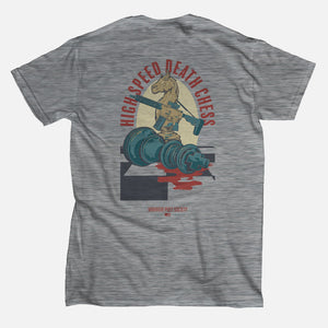 Death Chess T-shirt - Heather Grey