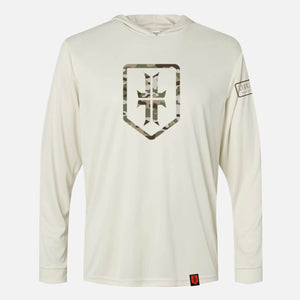 Hooded WPS Sun Shield - Sand / Multicam