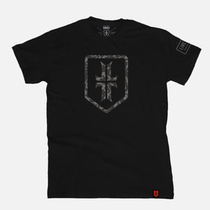 Shield T-shirt - Black / Black Multicam