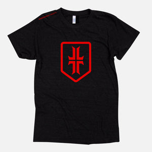 Shield T-Shirt - Black / Red