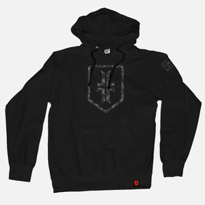 WPS Shield Sweatshirt - Black / Black Multicam