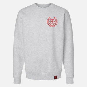 Crest Crewneck - Ash Heather