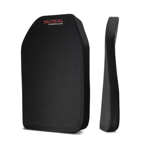 Level III+ PE Polyethylene Body Armor Plate - Multi Curved