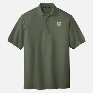 Shield Polo - Clover Green