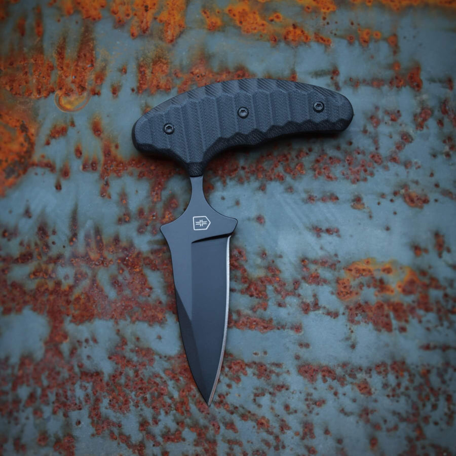 WPS Push Dagger Knife | Shivworks EDC Blade with Sheath | Warrior Poet ...